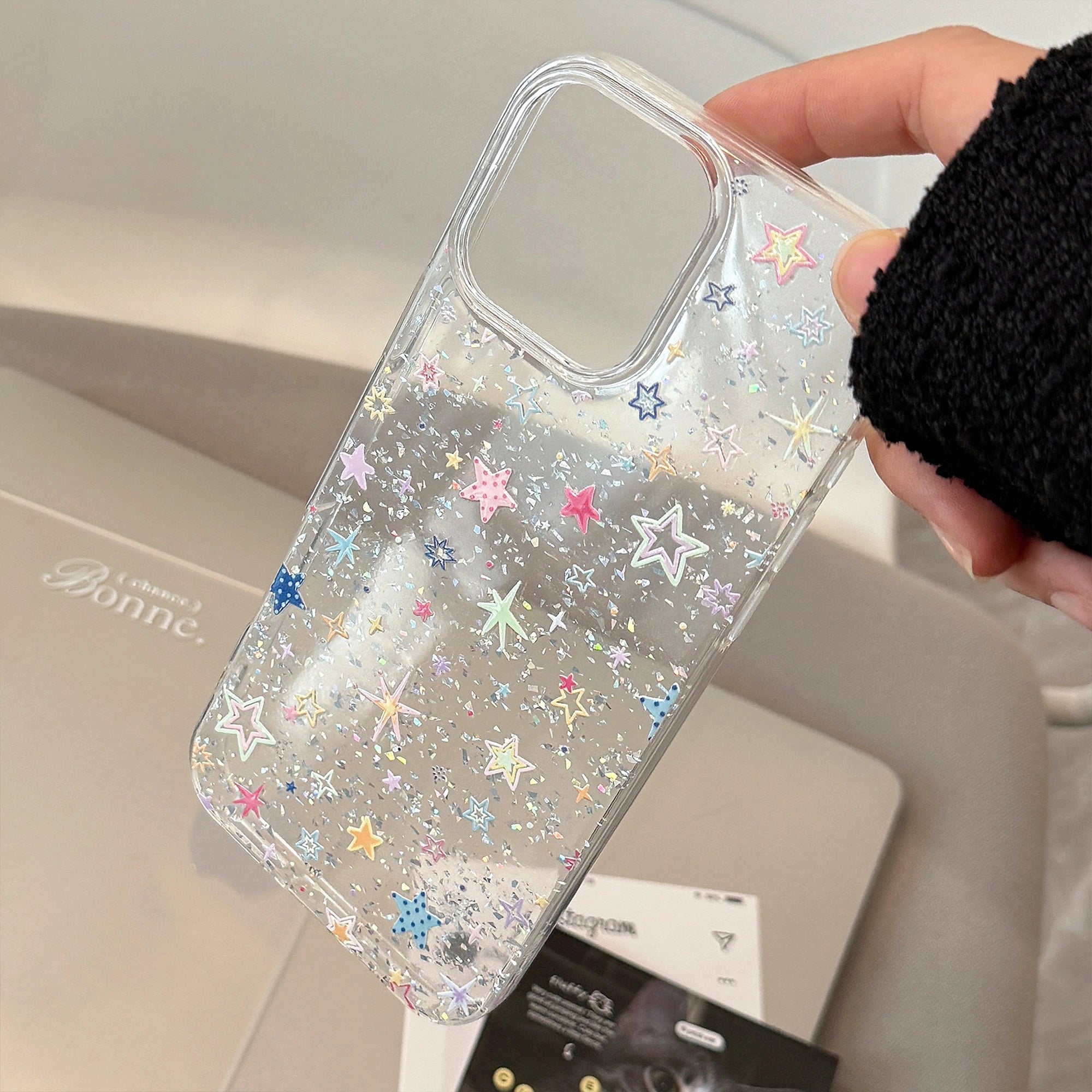 Layered Star Shards - iPhone Case